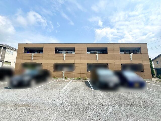 拡大写真：シャンティ 2階202の外観写真（昼）