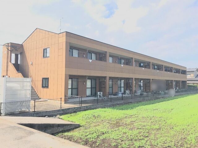 拡大写真:メゾン赤熊 1階107の外観写真(昼)
