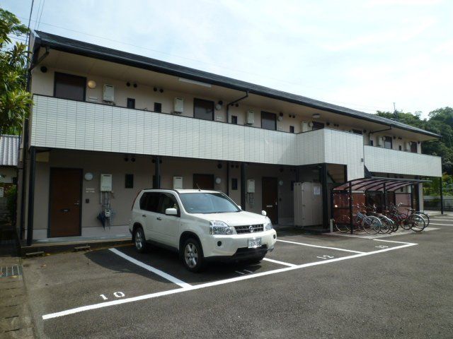 拡大写真:ラピスB棟 2階208の外観写真(昼)