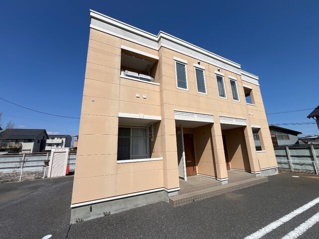 拡大写真:サンシャインハウスA 2階202の外観写真(昼)