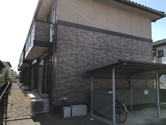 拡大写真:岡山市中区長岡 1階103の外観写真(昼)