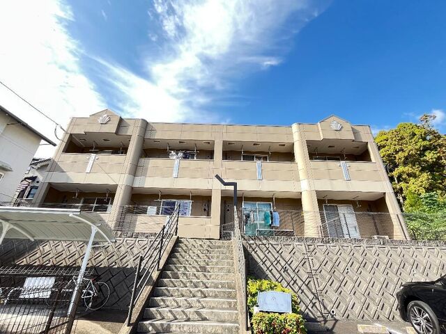拡大写真:フォンテーヌ K 2階205の外観写真(昼)