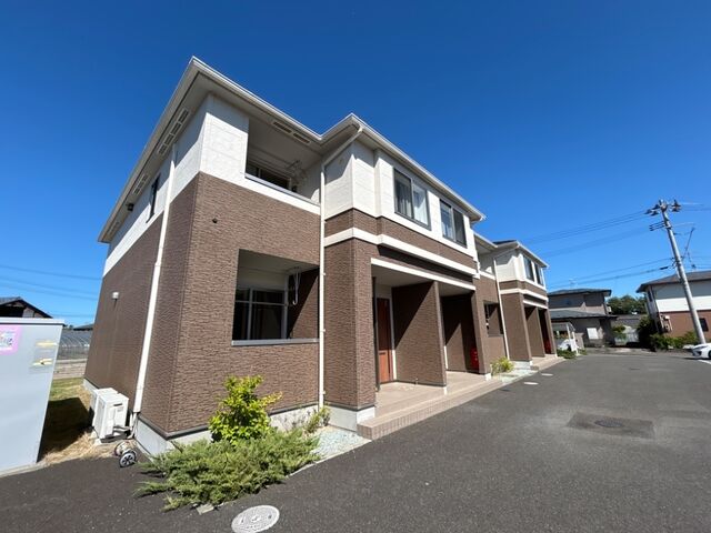 拡大写真：ルミエールⅠ 2階202の外観写真（昼）