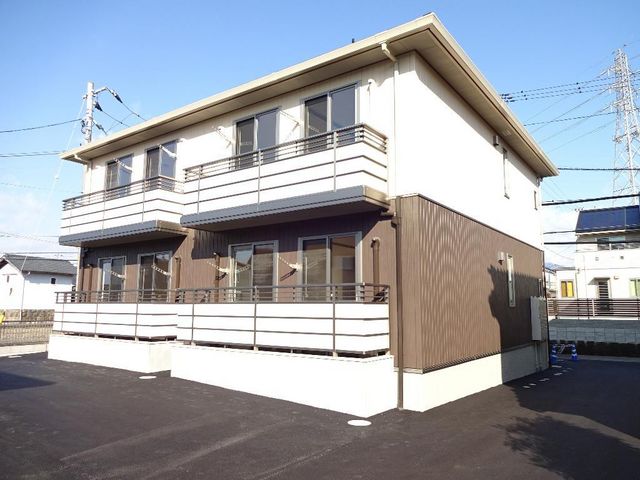 シャーメゾンかすみA棟の外観
