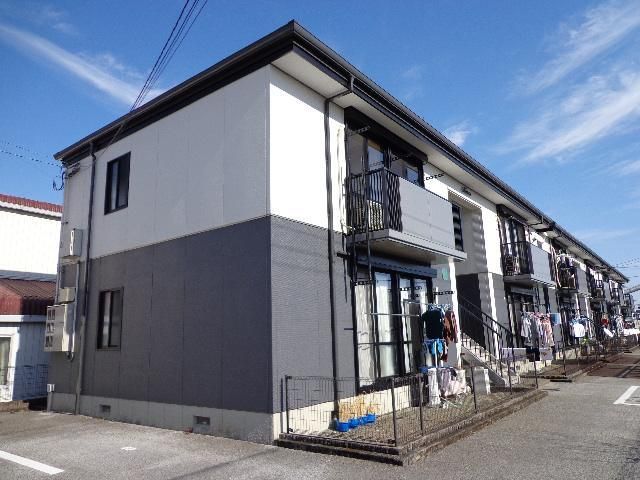 ハートハイツA棟の外観