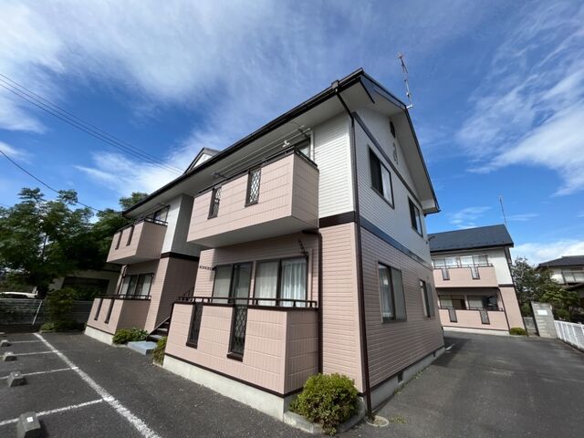 拡大写真:コーポラスあんざいA 2階201の外観写真(昼)
