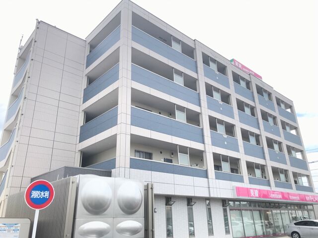 拡大写真：ボナール末広 5階505の外観写真（昼）