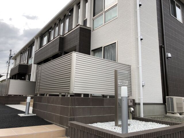 拡大写真:エクシード中ノ目 2階202の外観写真(昼)