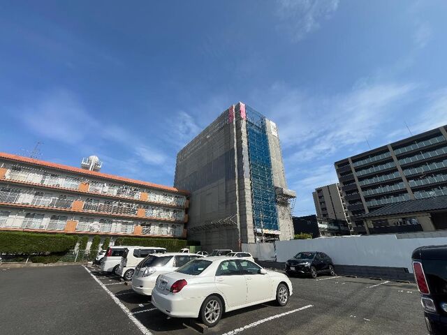拡大写真:セラヴィ箱崎 3階305の建築現場