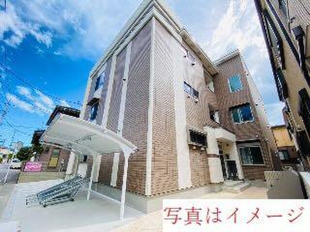 仮)八王子市北野町マンション新築工事の外観