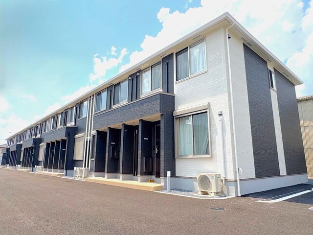 拡大写真：クレシア千草 1階102の外観写真（昼）