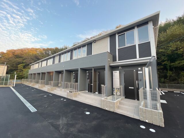 西宮市山口町下山口 アパート新築工事の外観