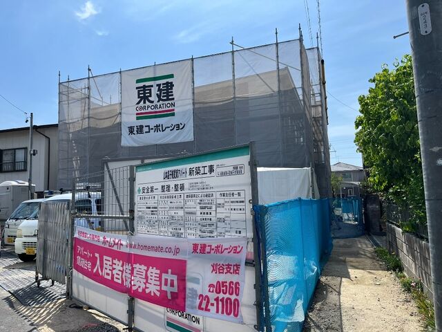 拡大写真:岡崎市宇頭町新築アパート 1階102の完成予想図