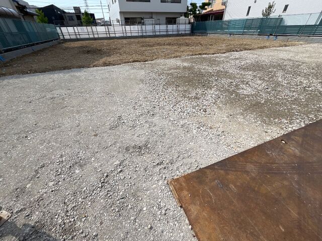 拡大写真:仮)西区五才美町新築マンション 2階203の建築現場