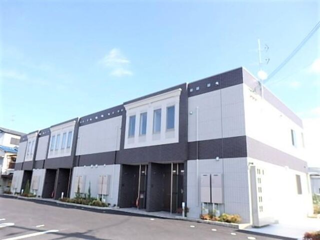 拡大写真：大垣市上面Ｋ様新築アパート 1階103の同型タイプ