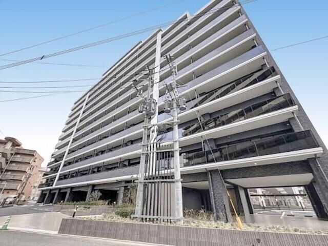 LaSante大橋リバーサイドテラスの外観