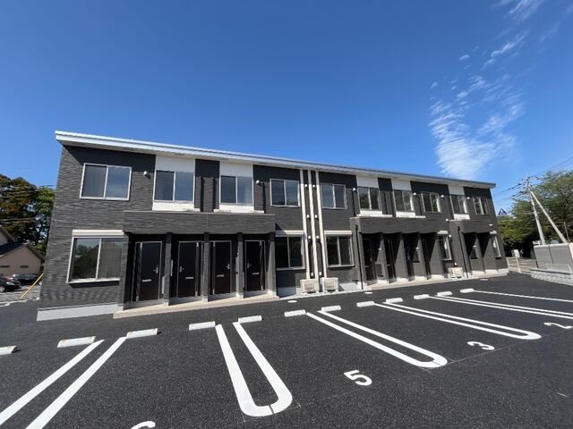 写真:仮)取手市青柳アパート新築工事の外観