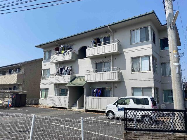 拡大写真:佐久市野沢 2階203の外観写真(昼)