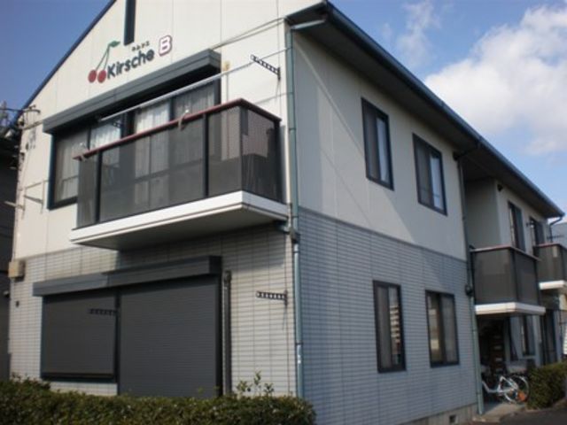 拡大写真:キルシェ B 1階102の外観写真(昼)