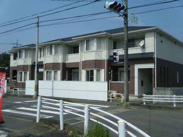 拡大写真:岐阜市上土居3丁目 1階103の外観写真(昼)