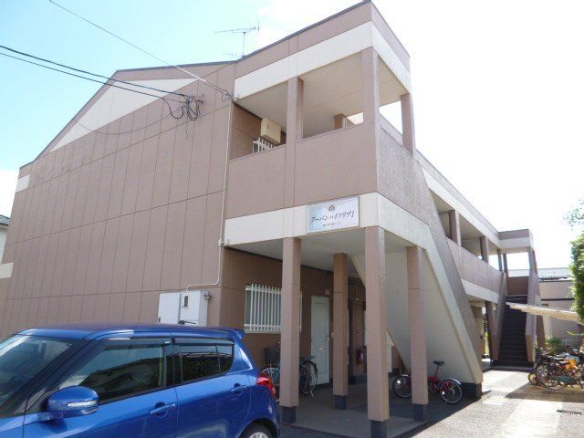 拡大写真:総社市門田 1階101の外観写真(昼)