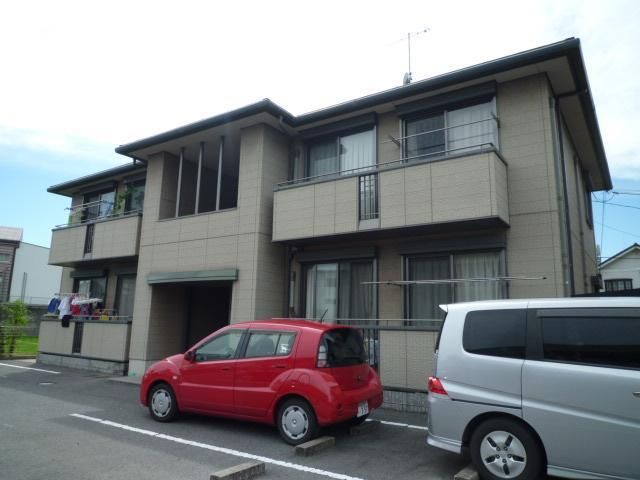 拡大写真:倉敷市新田 1階102の外観写真(昼)