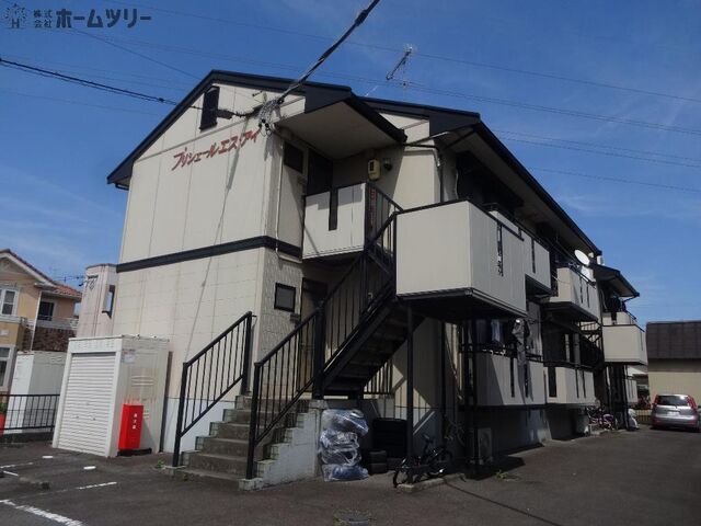 拡大写真:プリシェールエスアイ 2階201の外観写真(昼)