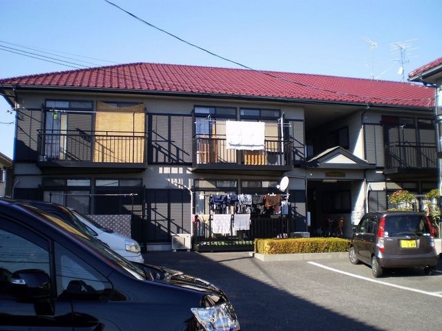 パステルタウンA棟の外観