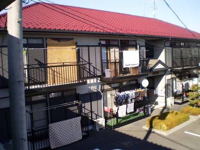 拡大写真:パステルタウンA棟 1階103の外観写真(昼)