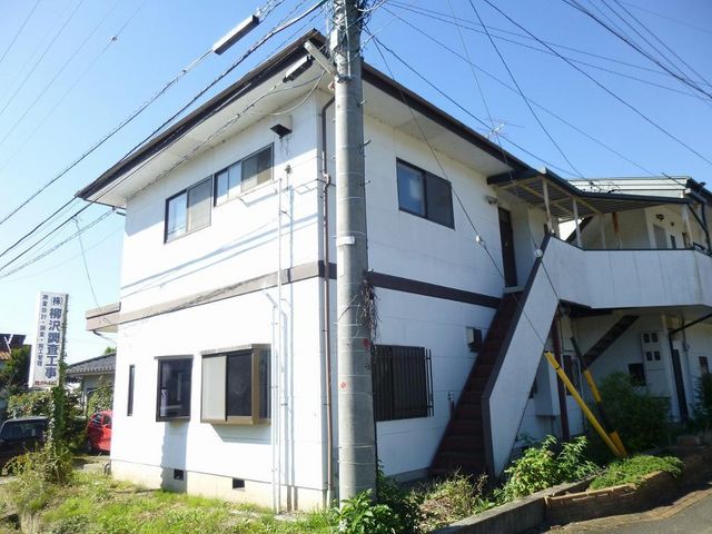 拡大写真:柳沢アパート1 1階201の外観写真(昼)