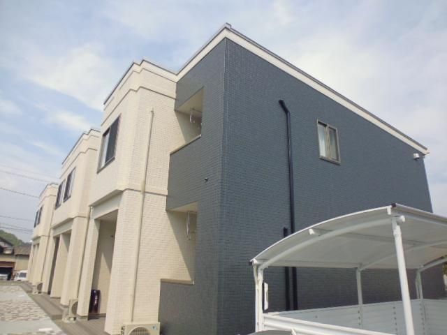 拡大写真：倉敷市児島赤崎２丁目 2階205の外観写真（昼）