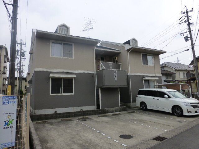 拡大写真:WOODY TOWN 2階1-201の外観写真(昼)