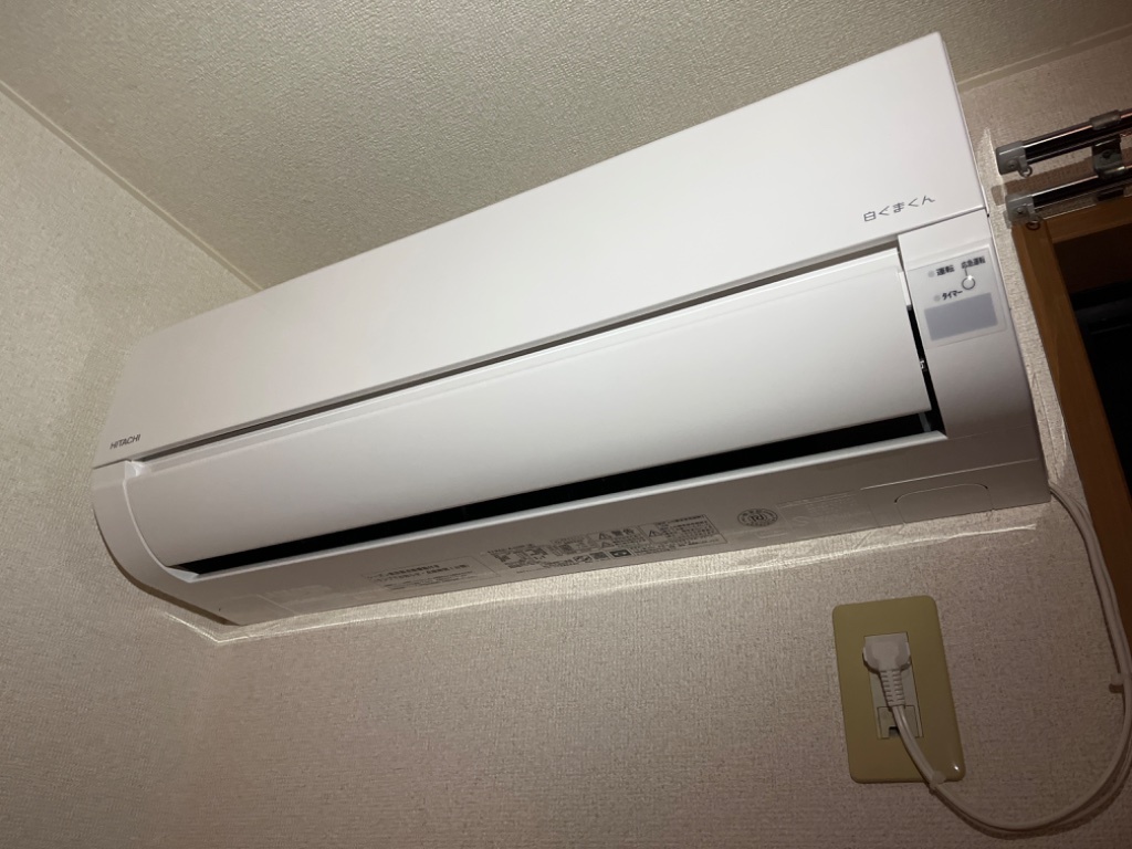 拡大写真:パレスサントピアⅤ 4階405のエアコン(2024年製