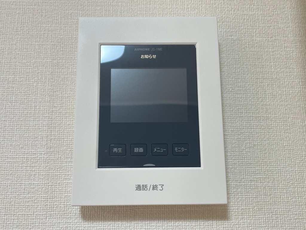 拡大写真:アーバンヒルズT2 1階00103のカメラ付インターホン