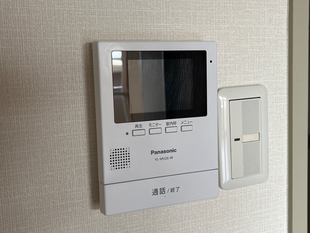 拡大写真:エクセレンスリブ 2階208のカメラ付インターホン