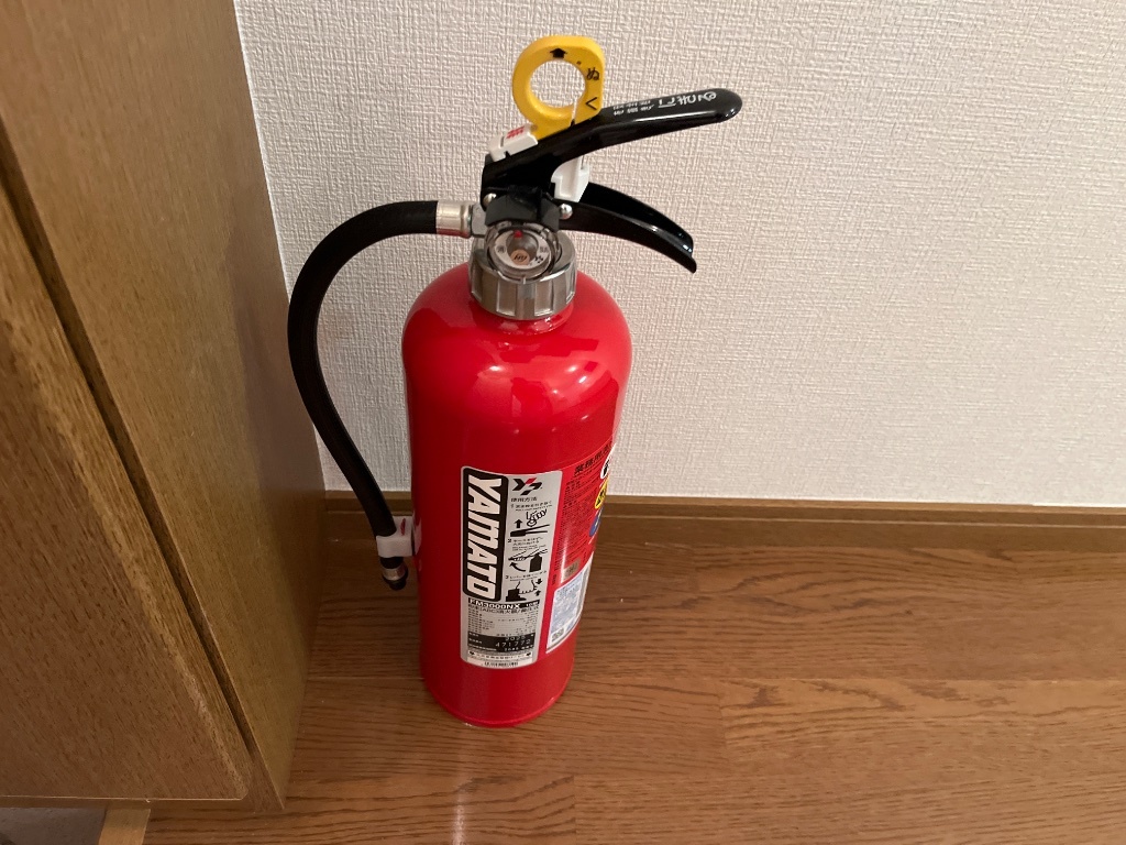 拡大写真：アネックス緑台 2階202の消化器