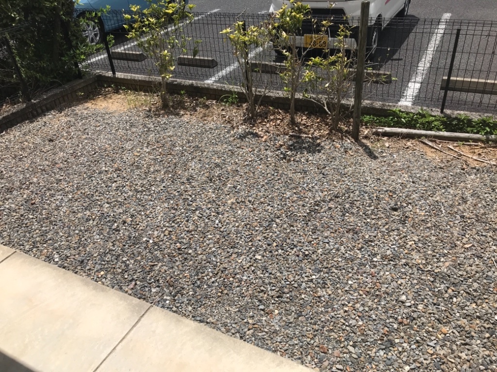 拡大写真:アップルハウス 1階102の専用庭