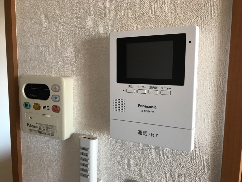 拡大写真:リバーヒルズ・S 2階202のカメラ付インターホン