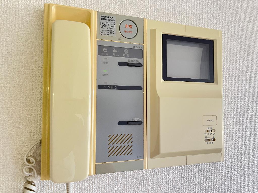 拡大写真:ヒルズ池場 3階3Dのカメラ付インターホン