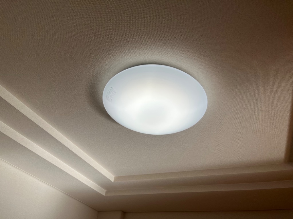 拡大写真:サンビレッジ28 2階206の照明器具