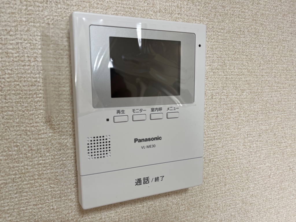 拡大写真:セレーブル春日 2階205のテレビンターホン