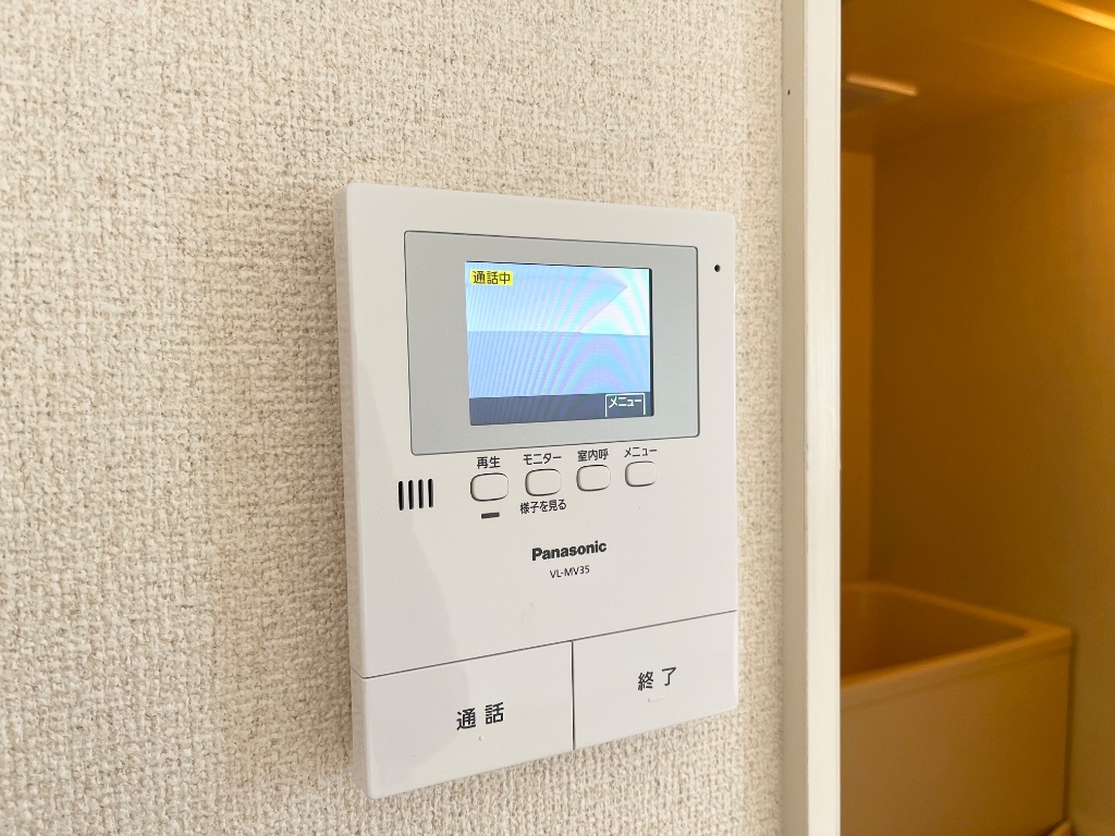 拡大写真：ホワイトレジデンス前並 3階301のカメラ付インターホン