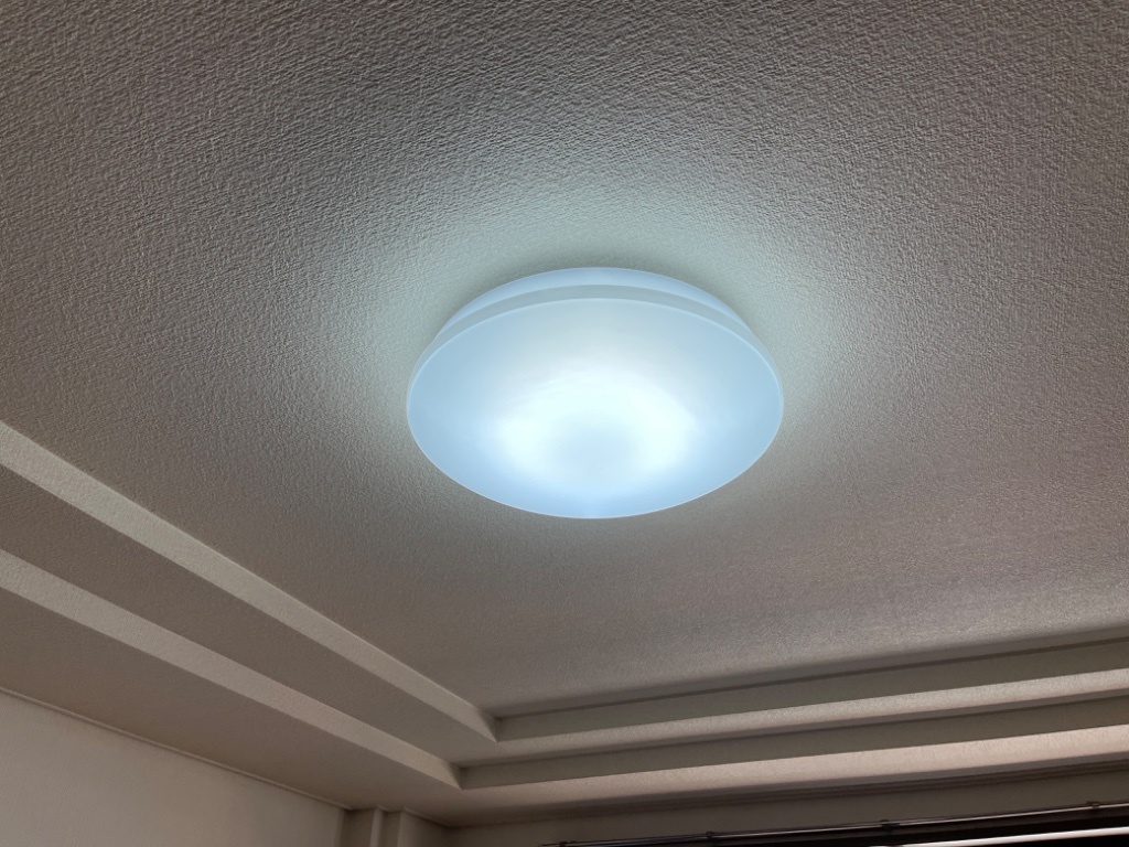 拡大写真:ファミリーメゾン新城 2階202の照明器具
