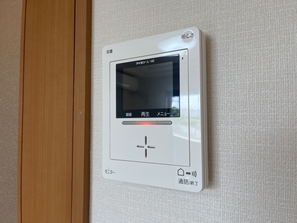 拡大写真:グリーンハイム 1階101のカメラ付インターホン