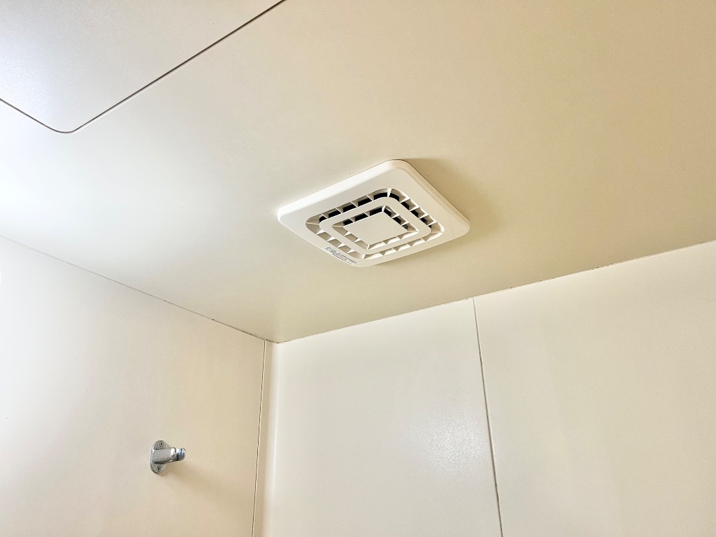 拡大写真：ハイツ後藤Ｂ 1階102の換気扇