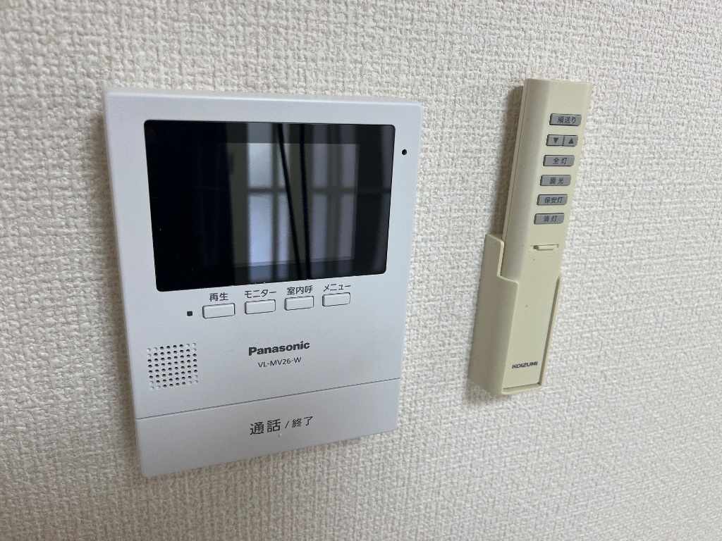 拡大写真:グランドール神宮 2階201のカメラ付インターホン