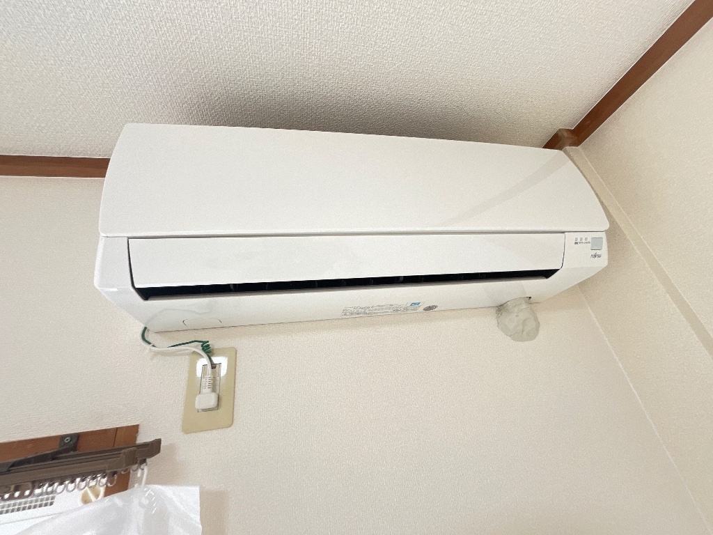 拡大写真:グランドール神宮 2階201のエアコン