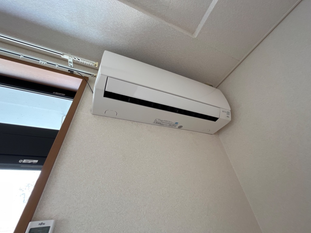 拡大写真:エクセレンス小森野 2階201のエアコン