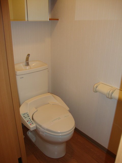 拡大写真:Cozy Hills 1階102のトイレ