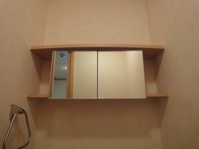 拡大写真:グランディール アイ 2階205のトイレ収納